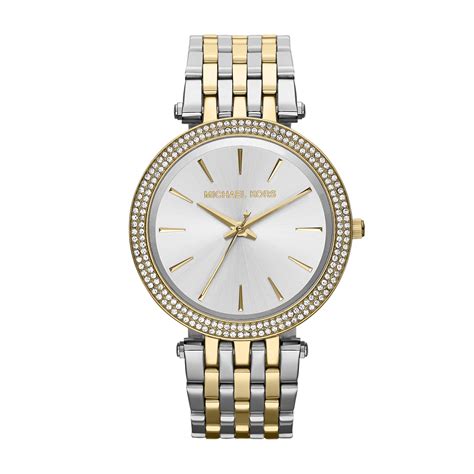 michael kors watch gold and silver|michael kors small gold watch.